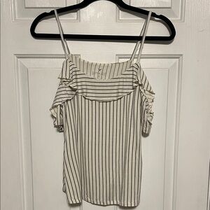 Soffe Striped Camisole in Black and White New without tags